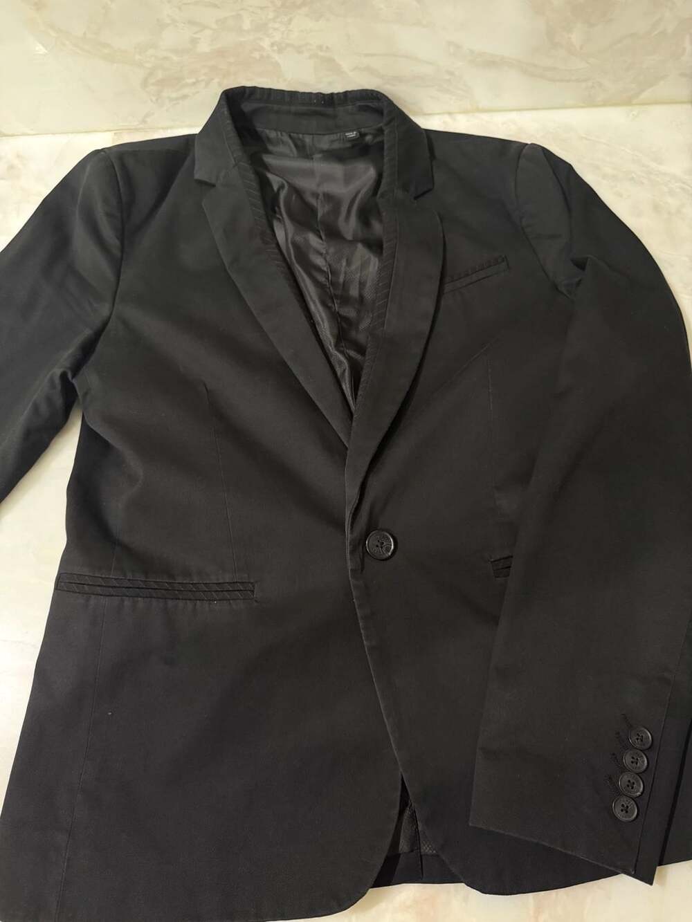 Guess Black Blazer Jacket Mens Size S